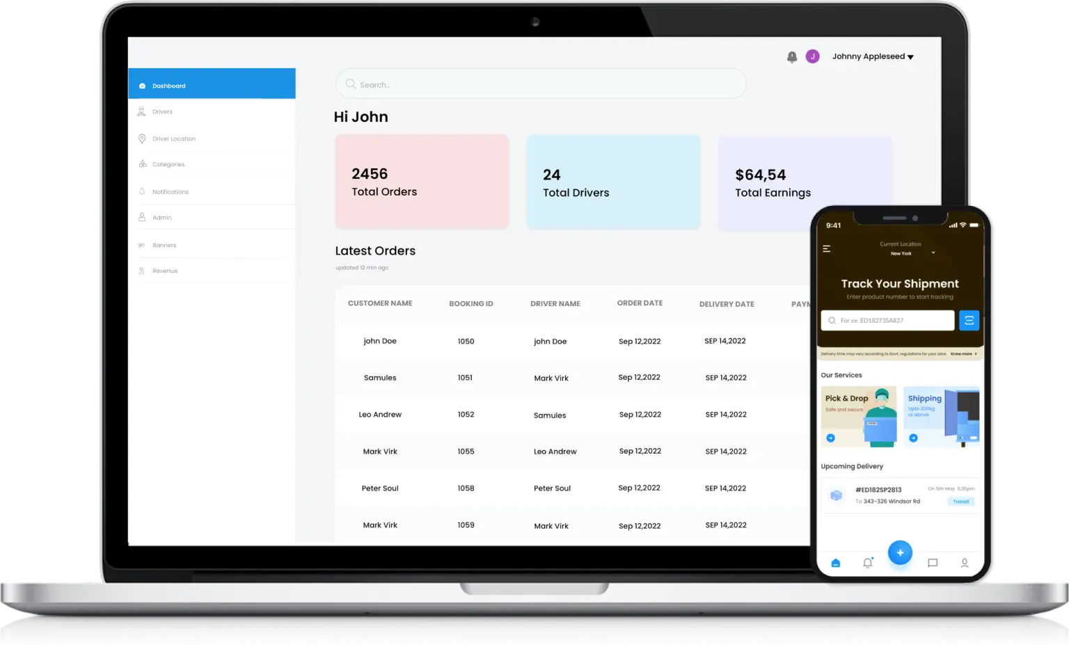 Admin Panel Features