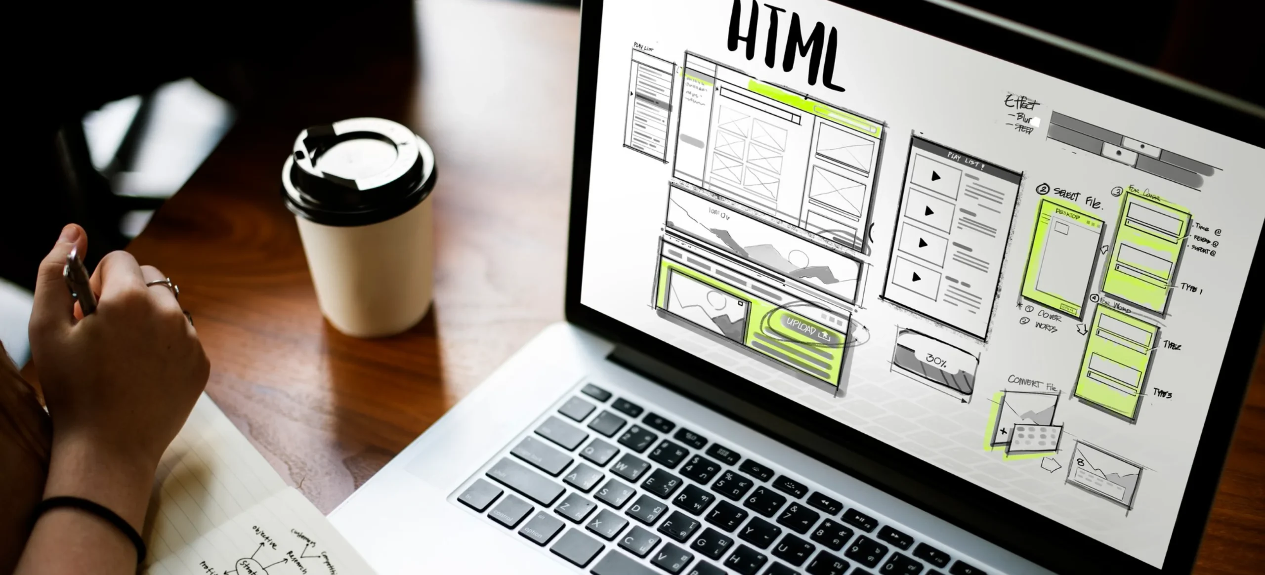 website dev bannner