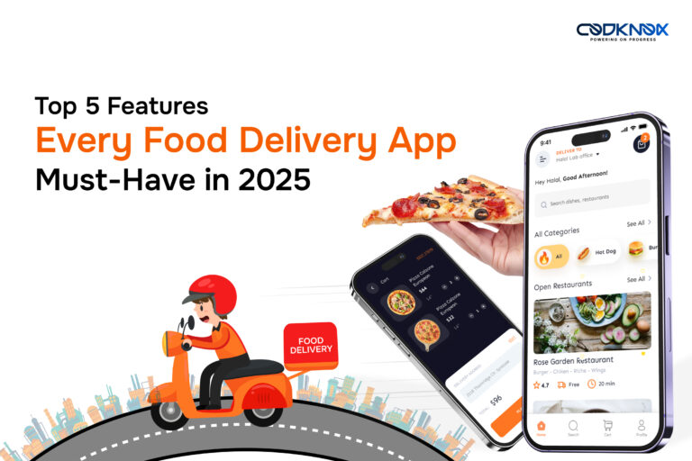 Top 5 Features Every Food  Delivery App Must-Have in 2025