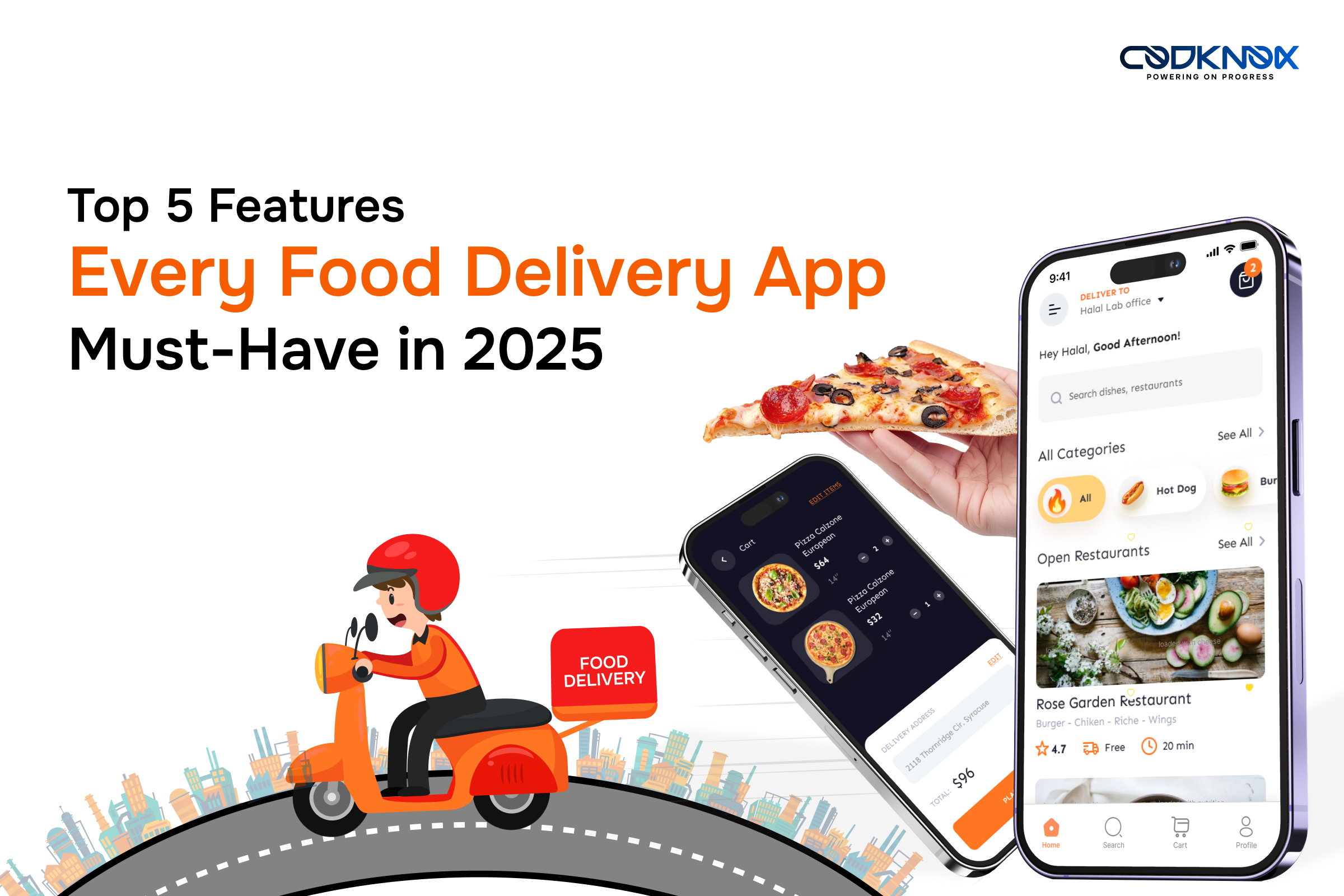 food delivery app development Cost